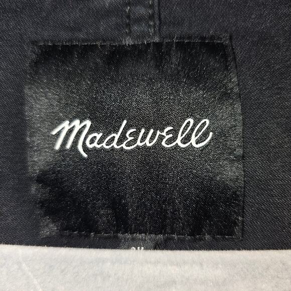Madewell Stylish Women's Black Cotton Surplus‎ Field Jacket 3x - Picture 3 of 7